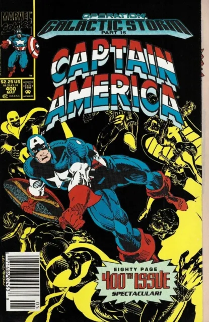 Captain America #400 Marvel Comics Newsstand May 1992 VFNM