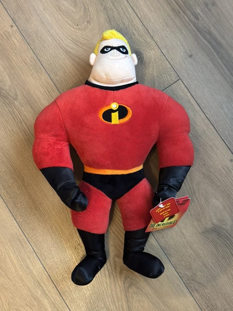 DISNEY STORE PIXAR The Incredibles - Mr. Incredible 17" Talking Plush