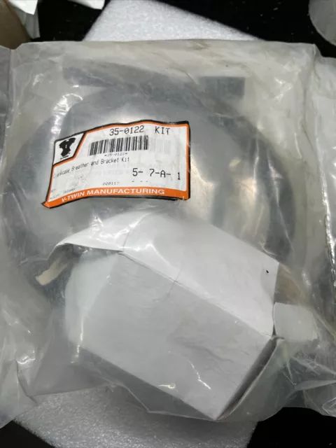 V-Twin MFG Crankcase Breather Bracket Kit for Harley Davidson 35-0122