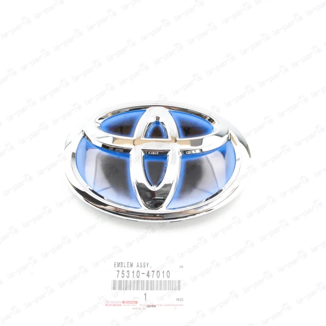 NEW GENUINE TOYOTA Hybrid Front Radiator Grille Emblem Badge 75310