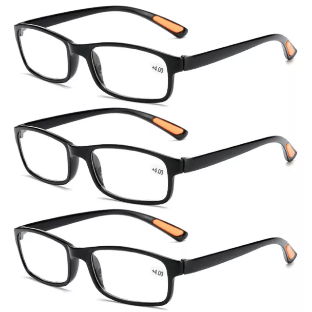 3er Pack Lesebrille bruchsicher DE Händler Rechnung +1.0 +1.5 2.0 2.5 3.0 +4.0