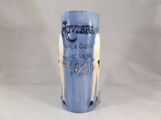 Riviera Hotel And Casino Las Vegas Crazy Girls Showgirls Ceramic Tiki 3D Mug