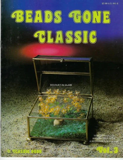Beads Gone Classic Vol. 3 Beaded Tree Patterns Vintage Beading Craft Book #BG-3