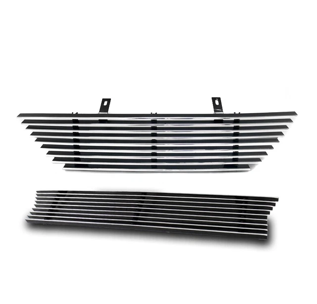 99-04 Ford Mustang Saleen Upper + Bumper Lower Billet Grille Grill Insert Combo