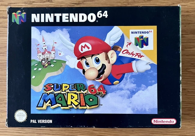 Nintendo 64 Super Mario- Very Good Condition - Complete with Manual