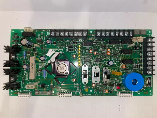 ESL-1500 Fire Alarm Control Board Not Tested