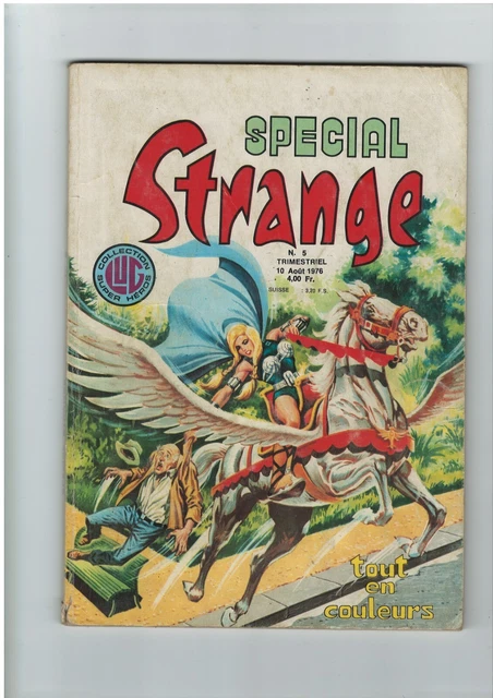 spécial strange numéro 5 édition Lug  10 Août1976 état correct
