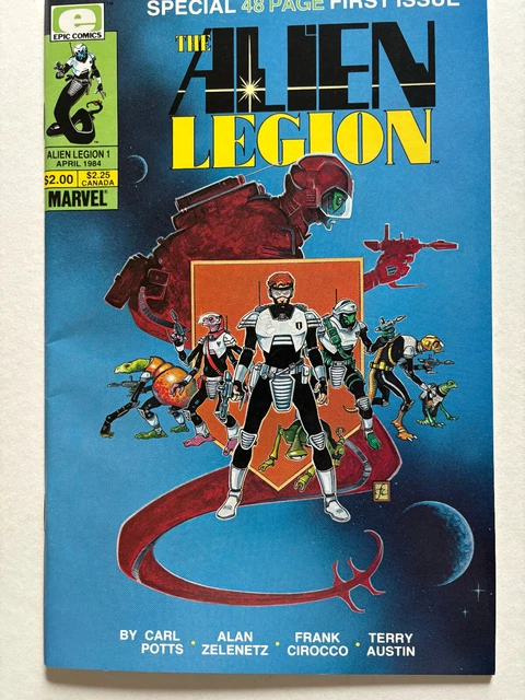 Alien Legion 1 (1984) Marvel Epic Comics Multiple 1st apps Optioned VF+
