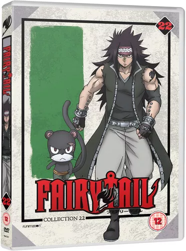 Fairy Tail: Collection 22 DVD (2018) Shinji Ishihara cert 12 2 discs ***NEW***