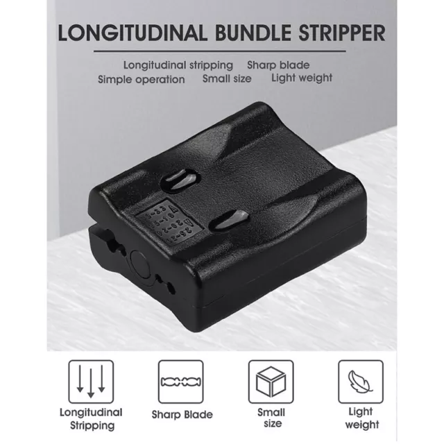 2X(Longitudinal Bundle Stripper Fiber Optical Loose Tube Cable  Slitter 12218