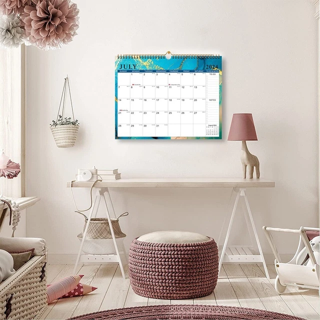 JANUARY 2024JUNE 2025 2025 English Wall Calendar Daily Scheduler 23.