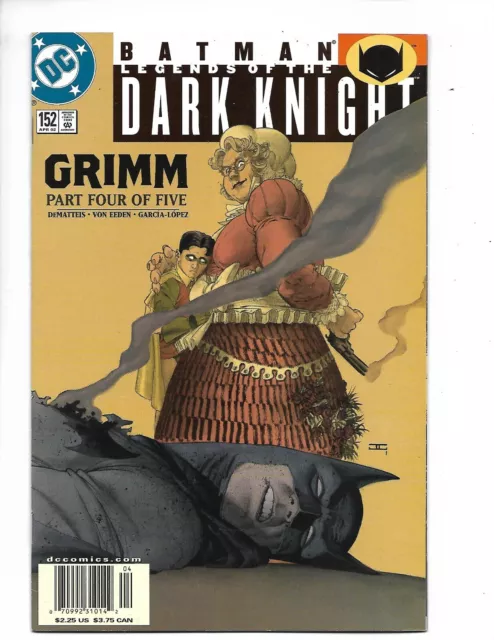 DC Comics Batman Legends of the Dark Knight #152 2002 GRIMM