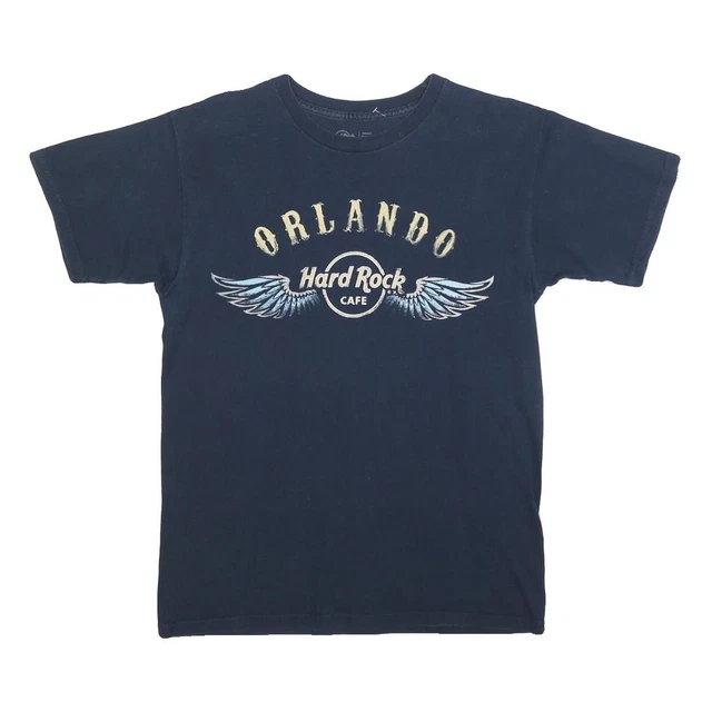 T-shirt manches courtes col rond pur coton NEDER garçon - Bleu marine