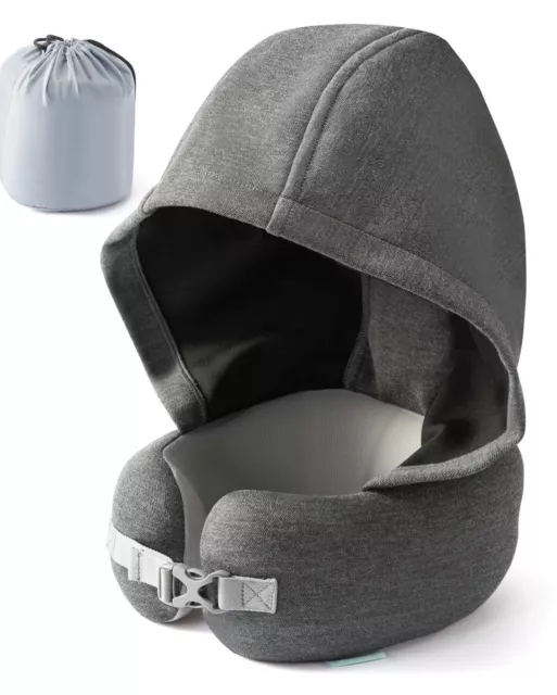 Travel Pillow, Memory Foam Neck Pillow, For Airplane Head Rest Neck Support