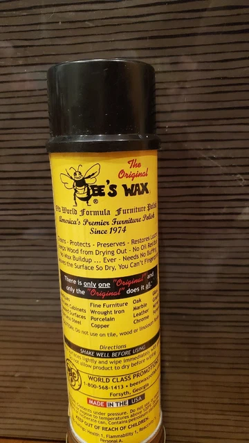 The Original Bee's Wax Beeswax Old World Formula Furniture Polish Spray 17 Oz.