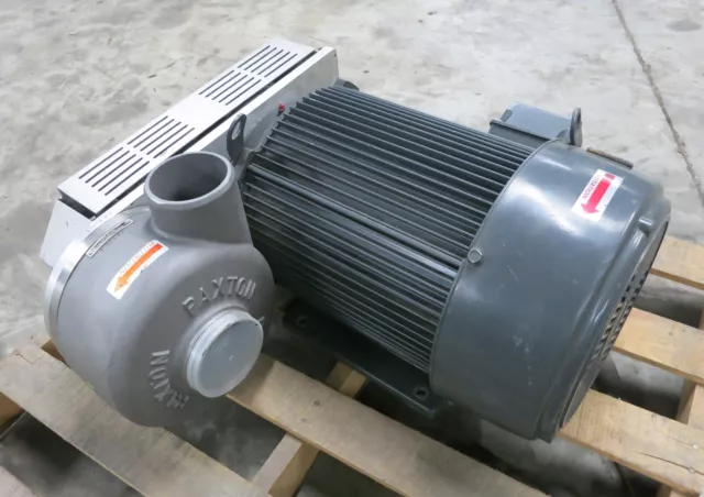 Paxton AT1200 Centrifugal Blower 15 HP Motor 3PH 1050 CFM 3540 RPM U15E1DC BG49