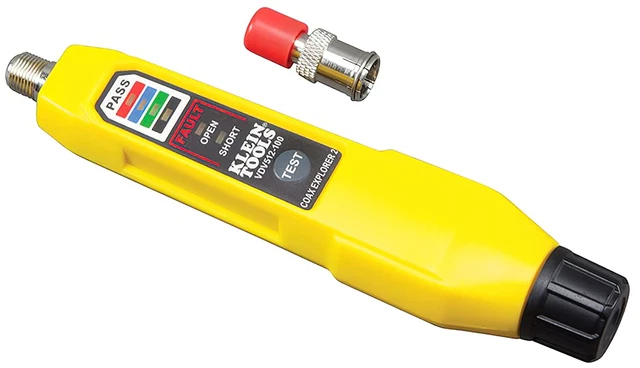 VDV512-100 Cable Tester, Coax Explorer 2 VDV Tester, Push Button Op