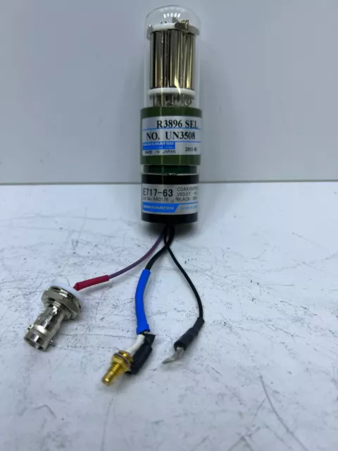 Hamamatsu R3896 SEL Photomultiplier Tube Side-On PMT with E717-63 Socket