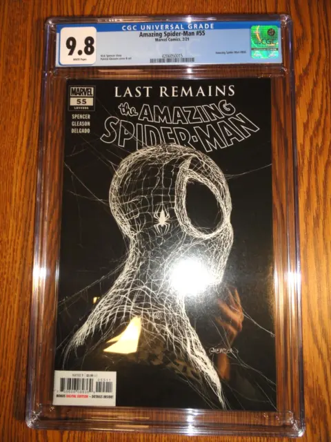 Amazing Spider-man #55 Gleason Black Web Cover Key CGC 9.8 NM/M 1st Print Marvel