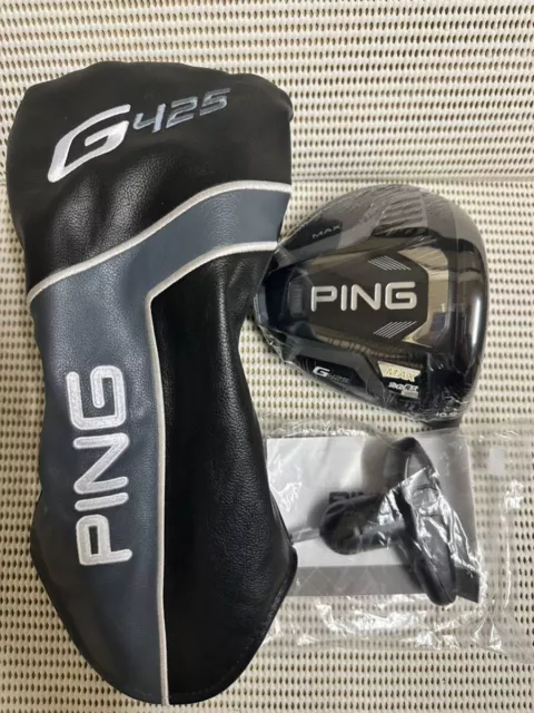 【FAST SHIP】New Ping G425 MAX 10.5 Driver Head Only with Head Cover and Wrench RH