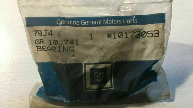 New GM OEM Bearing, Sliding Door Window, RR Side, 10173053 - B5-10