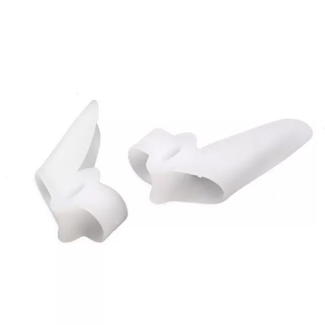 1 Pair Soft Silicone Gel Bunion Toe Corrector Orthotics Straightener Separator 2