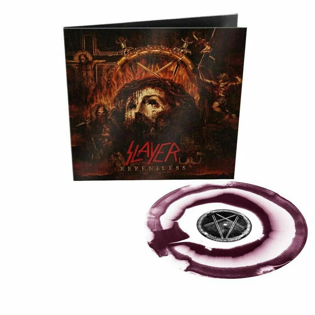 Slayer Repentless Vinyl Corona Colored White / Oxblood Red Vinyl new only 500