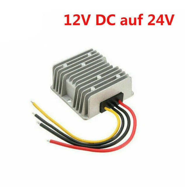 Spannungswandler 12V DC auf 24V DC 10A 240W Stepup Konverter LKW Adapter