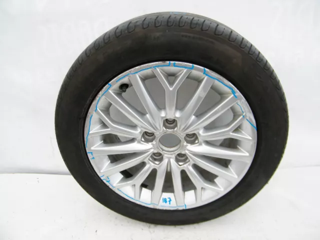 AUDI A3 S3 8V VÉRITABLE ROUE ALLIAGE 16' 7Jx16 ET-48 & PNEU 205/55 R16 (187) 2