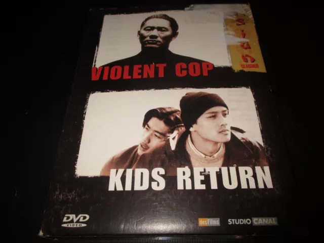 COFFRET 2 DVD "VIOLENT COP / KIDS RETURN" Takeshi KITANO