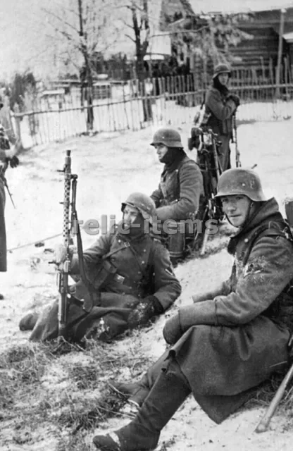 Ww2 Picture Photo German Soldiers 1942 The Russian Front 6561