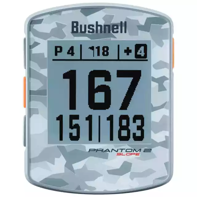 NEW Bushnell Phantom 2 Slope GPS - Grey Camo - Drummond Golf