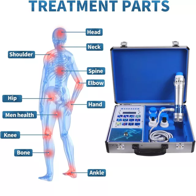 ED Stoßwellentherapie Tiefenmuskel Gerät Physiotherapiegerät Schmerzlinderung DE