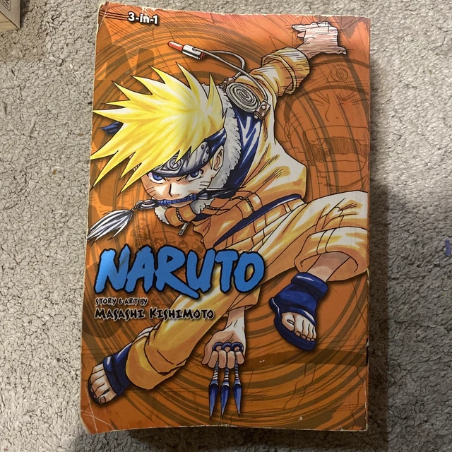 Naruto manga omnibus 3 in one - 4, 5 and 6