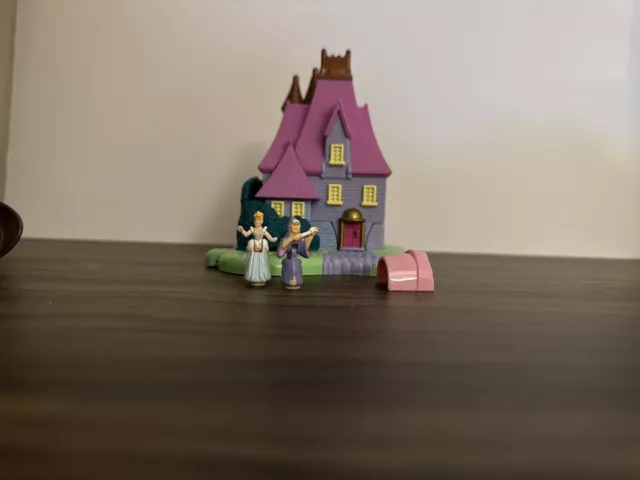 Vintage Bluebird Disney Polly Pocket 1995 Cinderella’s Stepmothers House