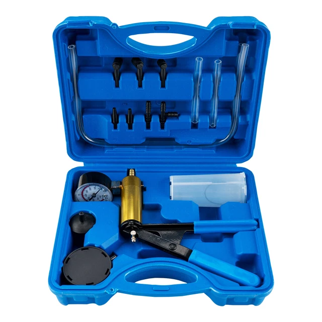 Hand Held Vacuum Pressure Pump Tester Kit Brake Fluid Bleeder Car Universal