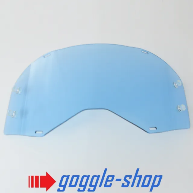 Goggle-Shop Scott Prospect / Fury Motocross Brille MX - Blau Getönt Linse 2