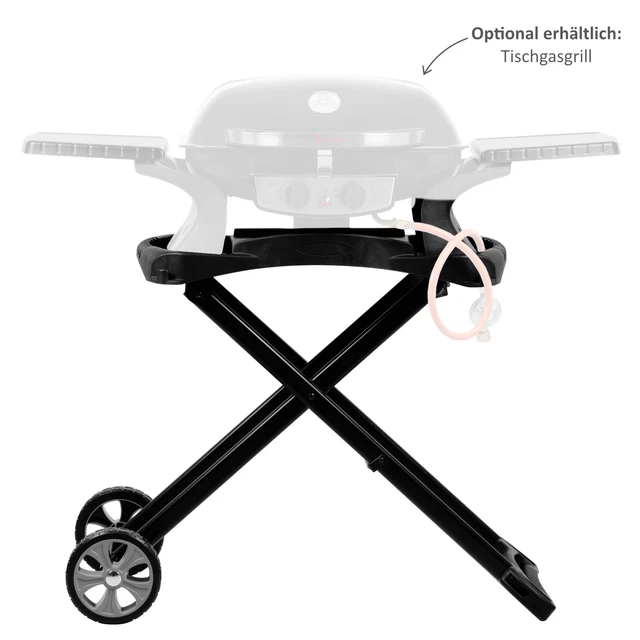 BBQ-Toro Grilltisch für Gasgrill | faltbarer Rollwagen für Grill *B-Ware* 6