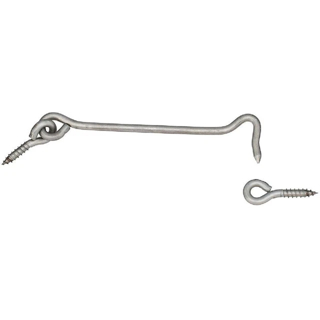 National Stainless Steel 6 In. Hook & Eye Bolt N348-425 Pack of 15 National