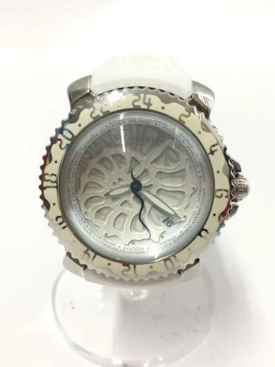 RITMO LATINO Orologio automatico/Analogico/Gomma/WHT/WHT Numero di...