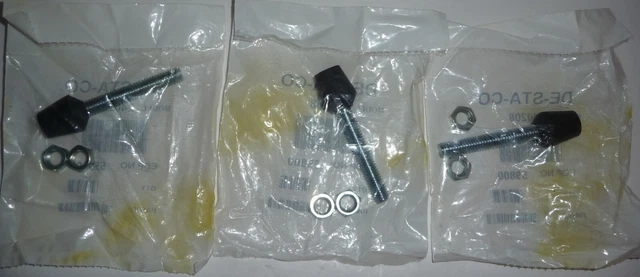 De-Sta-Co 240208 Flat Tip Spindles - New Old Stock In Sealed Package - Lot Of 3