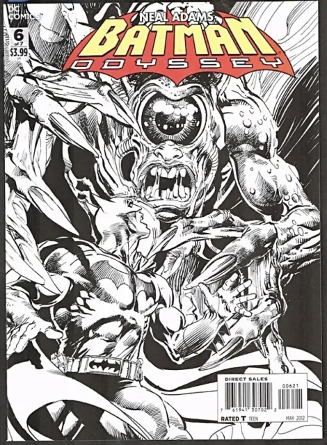 Batman Odyssey Vol 2 #6 Sketch Cover Variant By Neal Adams NM