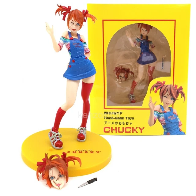 Bride of Chucky 7.87'' Girl Action Figure Toy Horror Bishoujo Model PVC Staute