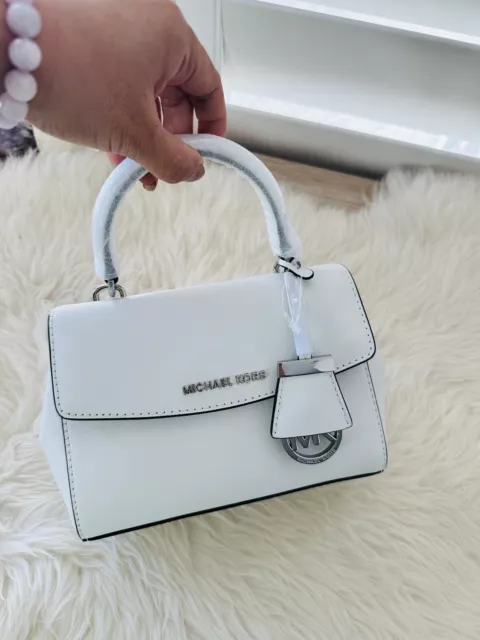NWT Michael Kors Ava Extra Small Saffiano Leather Crossbody Bag