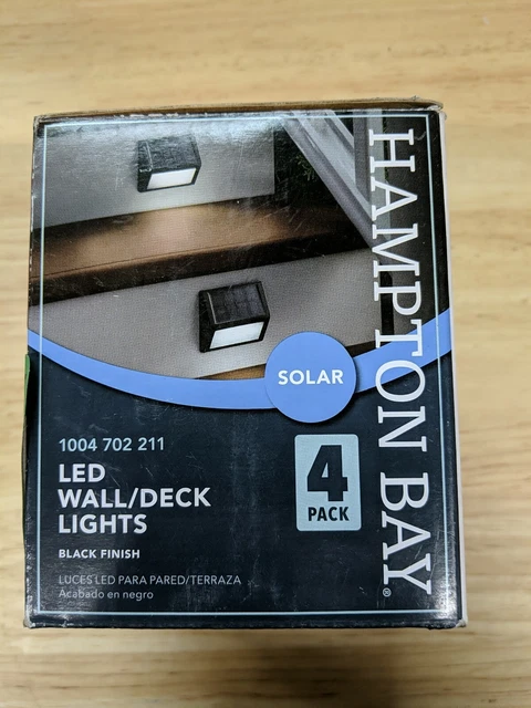 Hampton bay solar deck lights deals