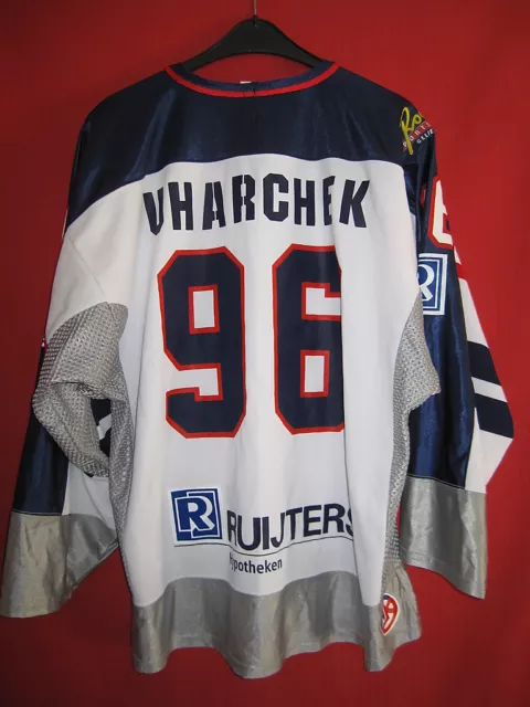 Maillot Hockey Ruijters Smoke Eaters Geleen Porté Uharchek n°96 vintage - XL 2