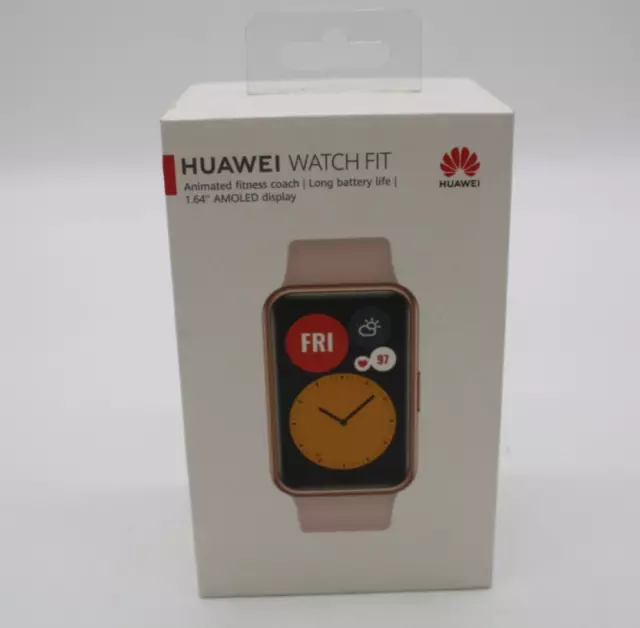  HUAWEI Watch FIT Bluetooth SmartWatch, 1.64 Vivid
