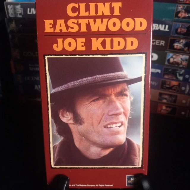 JOE KIDD (VHS, 1995) 1972 Clint Eastwood Western Movie 3.50 PicClick