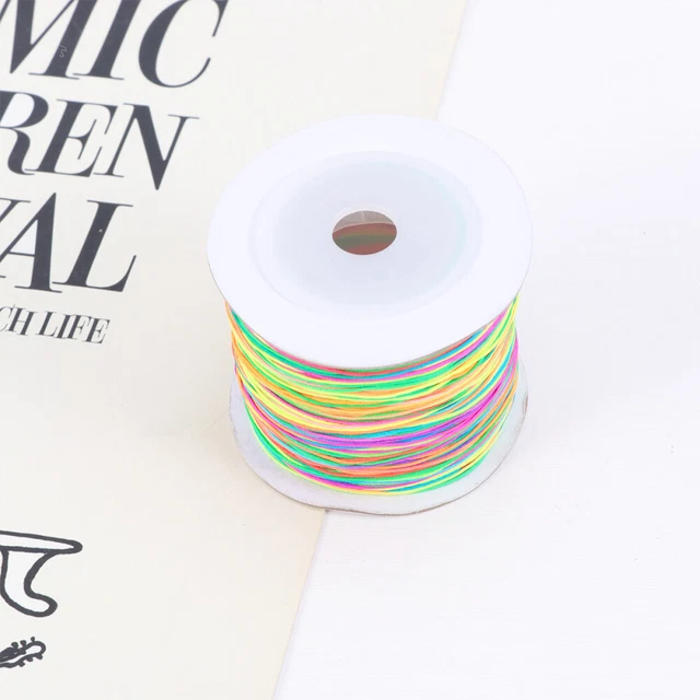 Elastic Cord Bracelets Nylon String Beading Thread Bracelets Jewelry Making Cord