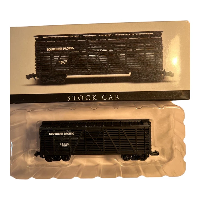 N Scale Southern Pacific STOCK CAR TRAIN #421~ Readers Digest RR Model
